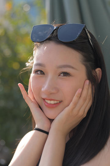 在尔滨的冰雕里发现一条鱼）